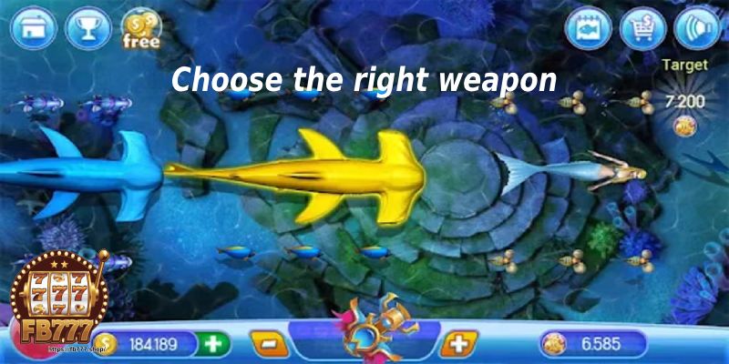 Choose the right weapon