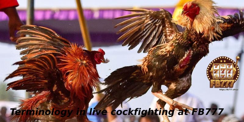 Terminology in live cockfighting at FB777